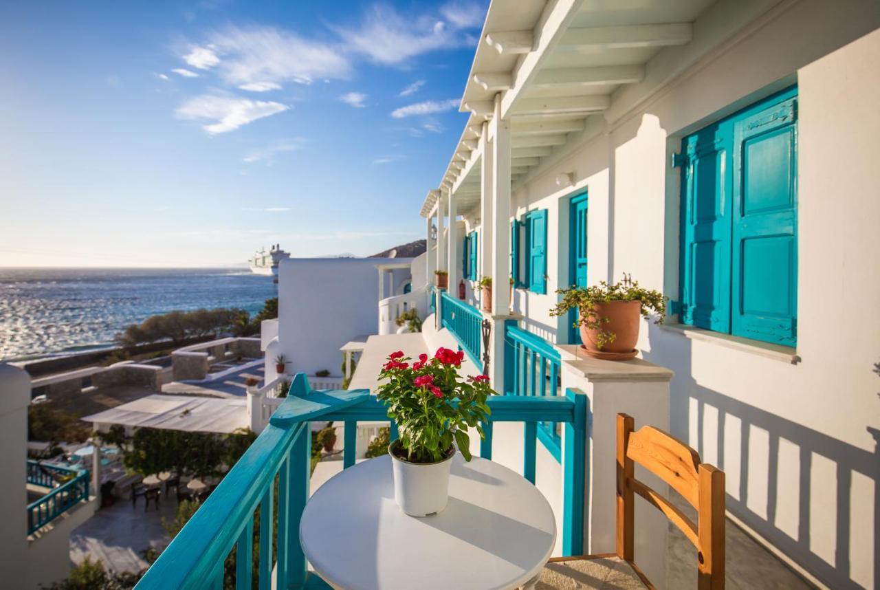 Pension Marias Bed and Breakfast Mykonos Town Exteriör bild